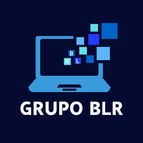 Blue White Modern Digital Communication Technologies Logotype(1)